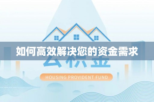东坡如何高效解决您的资金需求